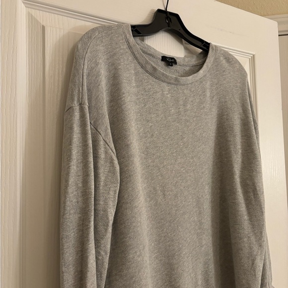 Rails Marilyn Sweater in Heather Grey - Picture 6 of 9